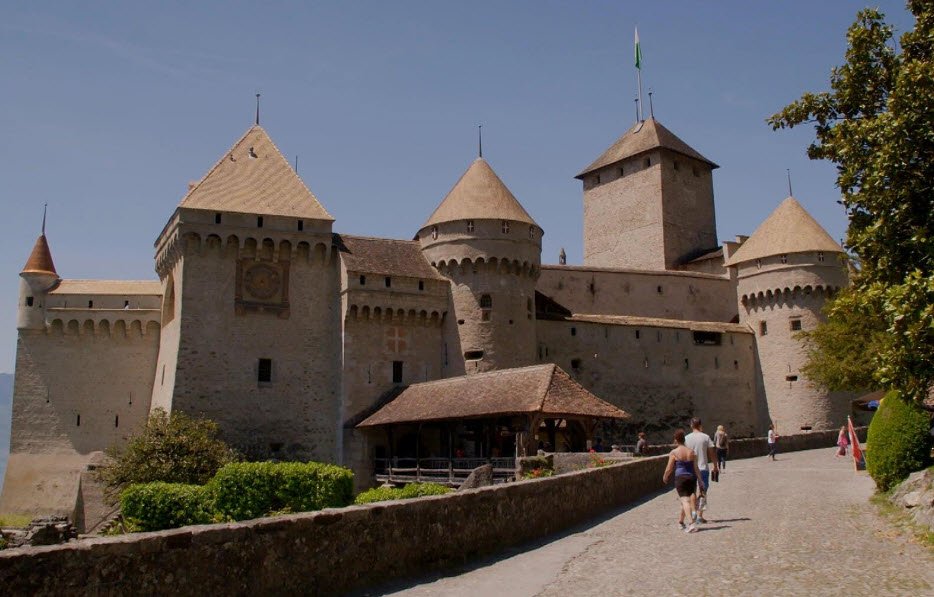 Chillon Castle, Veytaux, Switzerland, Switzerland